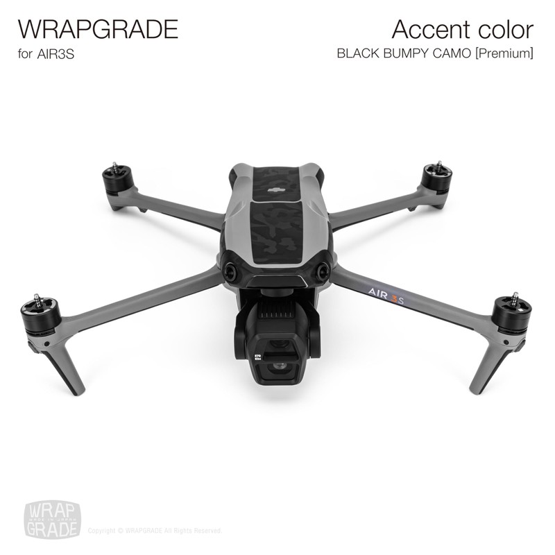 WRAPGRADE Skin Sticker for DJI Air 3S Accent Color Sticker