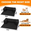 ROYALAY Chew Proof Dog Bed, Indestructible Dog Bed for Couch,