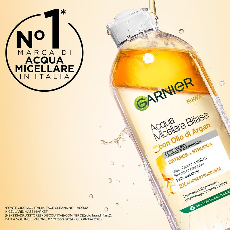 Garnier A/Micellar B/Phase Argan100