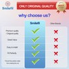 Smilefil 4 Pack Premium Replacement Post Filter Sleeve Compatible with