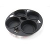 Microhearth 4-Cup Silicone Muffin Pan - BPA Free, Nonstick Microwave