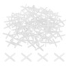 uxcell 1200Pcs Tile Spacers, 1mm 1/32" Cross Shape Wall Floor