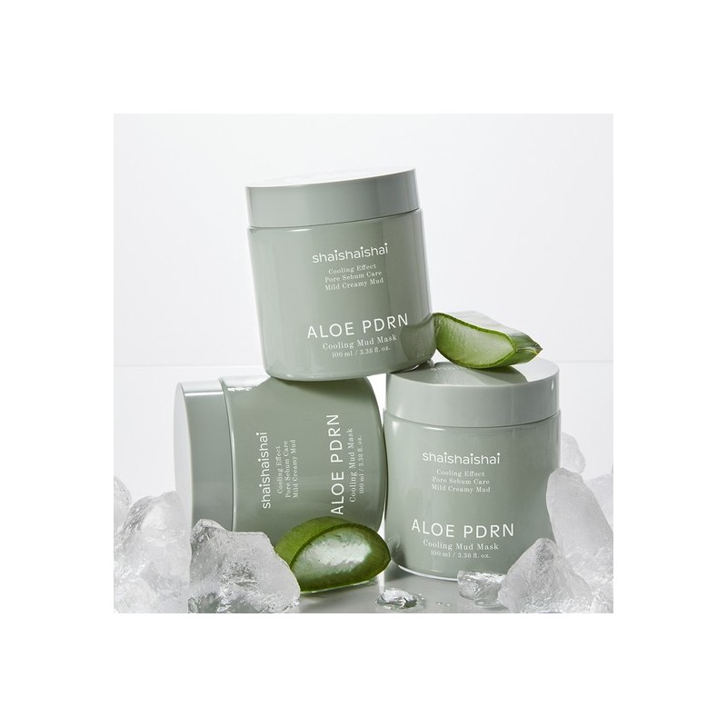 Shy Shy Shy Aloe PDRN Cooling Mud Mask 100ml /