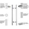 TOGU TG-6017 48 inches Length Heavy-Duty Commercial Grade-304 Stainless Steel