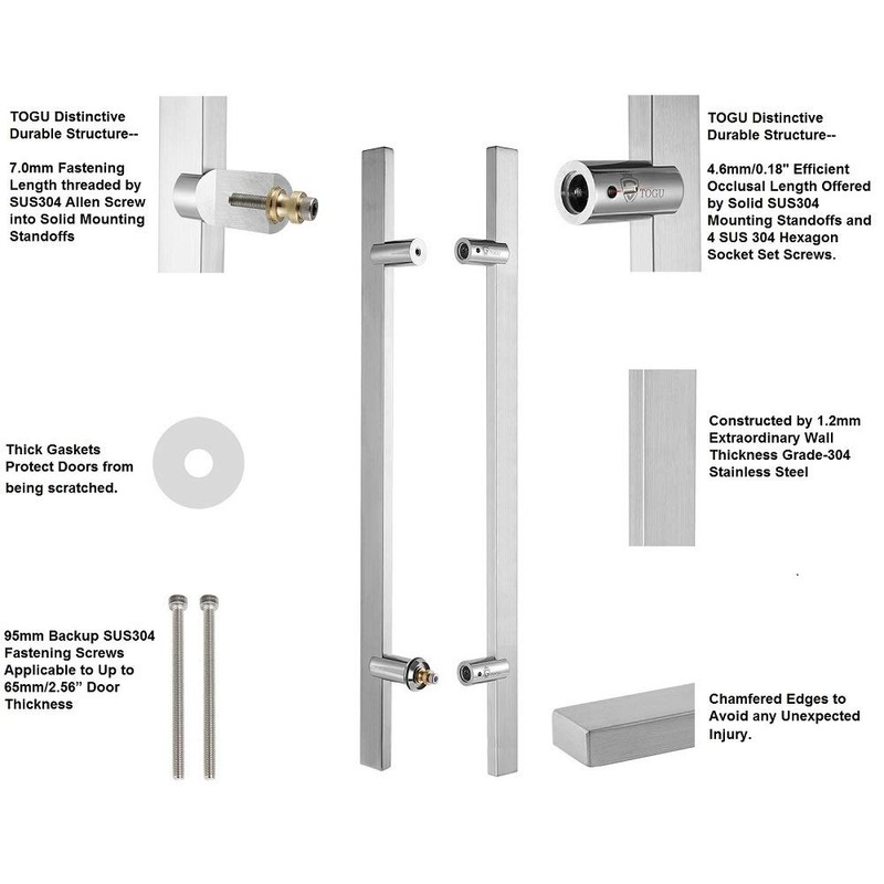 TOGU TG-6017 48 inches Length Heavy-Duty Commercial Grade-304 Stainless Steel