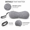Portable U-Shaped Travel Neck Pillow for Adults – Soft Lightweight