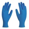 Derma Care Guante Desechable De Nitrilo Azul Dermacare C/100 Pzas