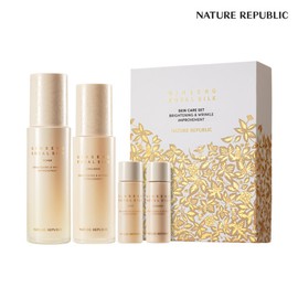 Nature Republic (현대Hmall)네이처리퍼블릭 안티에이징 진생 로얄 실크 스킨케어 2종 세트 (미백 주름) (Nature Republic) Anti-Aging Ginseng Royal Silk Skincare Set 2 Types (Whitening & Wrinkle)