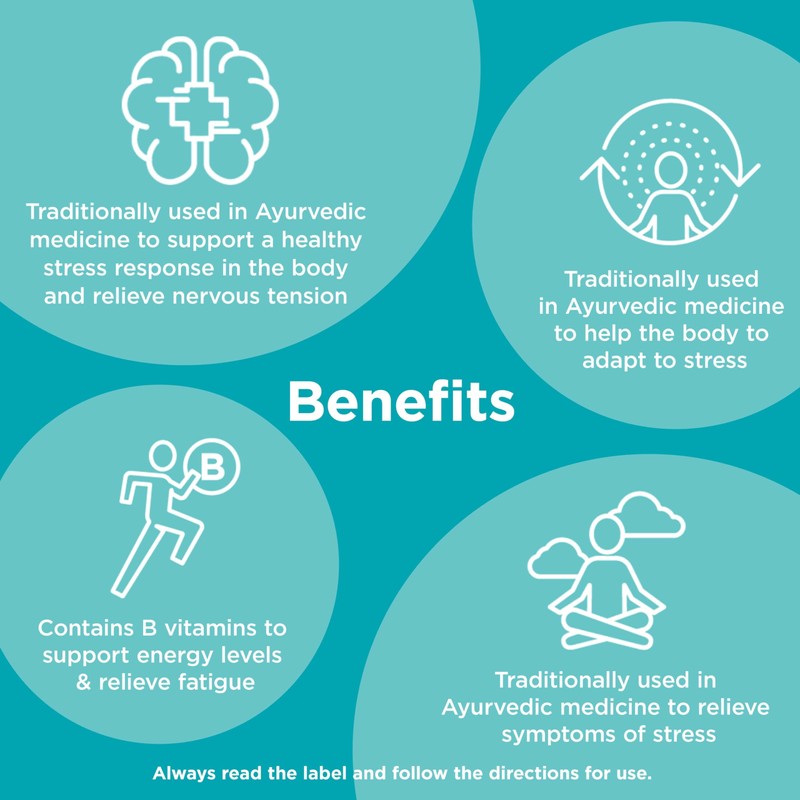 Blackmores Ashwagandha+ Stress Support Vitamin B 60 Tablets