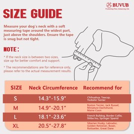 BUVUB - Soporte ajustable para el cuello del perro para el dolor de cuello y el alivio de lesiones, cuello de apoyo suave y cómodo para perros para recuperación después de la cirugía o lesión