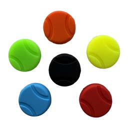 Tennis Vibration Dampener Tennis Accessories,6PCS Tennis Ball Shape Silicone Dampener Shock Absorber Cute/Funny Tennis Supplier
