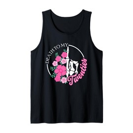 Death To My Twenties Funny R.I.P 20s, 30th Birthday Skeleton Tank Top