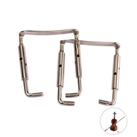 SUPVOX 2pcs Violin Chinrest Clamp Screws Violin Instrument Accessories Violin Chin Rest Clamp Screw Chin Rest Screw Fittings Chinrest Screw Instrument Violin Fittings Fiddle Parts Hem B14