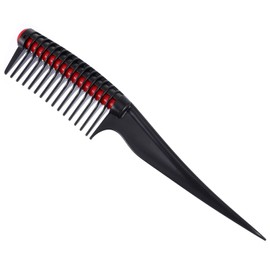 Beaupretty Hair Dye Comb Black Detangling Roller Comb Tail Tip Hair Comb Hair Anti Splicing Comb for Salon Barber Hair Dye