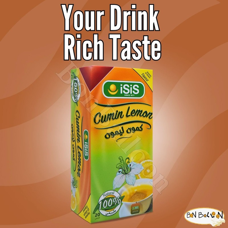 Natural Cumin Lemon Herbal Tea Bag Dried Premium Herb Pure