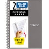 Five Star Cuaderno Espiral 2 Temas 100 Hojas Rayado Universitario