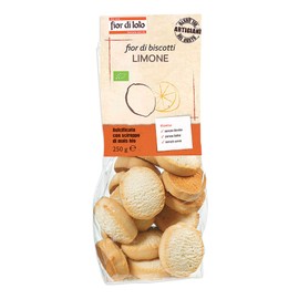Fior di Loto - Fior Di Loto Fior Di Biscotti Al Limone Dolciume Biologico 250g - 975083938