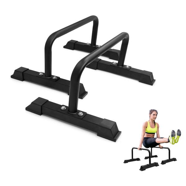 Yes4All Parallettes Bars Push Up Bars For Calisthenics Exercises And Upper Body Strength Workout