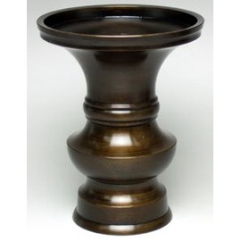 Kyoto Buddhist Altar Hayashi Buddhist Articles, Flower Decoration, 3 inches, Brass