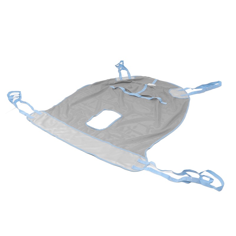 Patient Lift Sling 4 Positions 230KG Capacity Hole Design Mesh