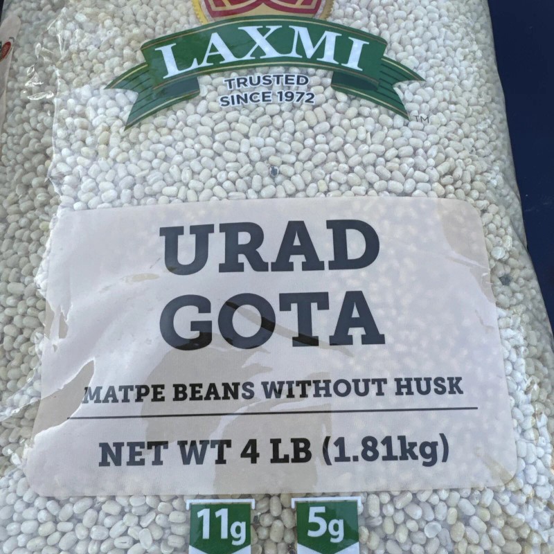 Laxmi Whole Black Matpe Beans Urad Gota Whole Urid Adad
