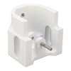 RV Awning End Plug White Solid Aluminum Durable Easy Installation