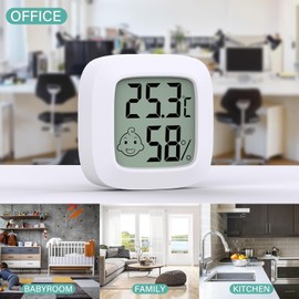 Room Thermometer, Humidity Meter, Hygrometer, Baby Room Thermometer, Room thermometer Baby Nursery, Humidity Sensor (4)