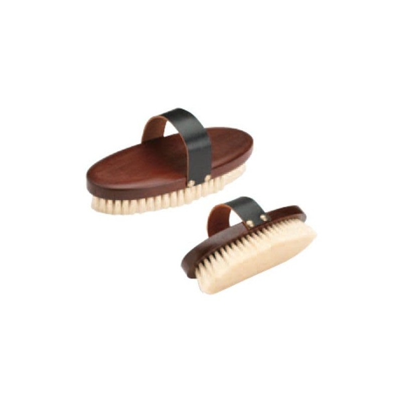 Dover Saddlery Equestrian Soft Brush - Wood