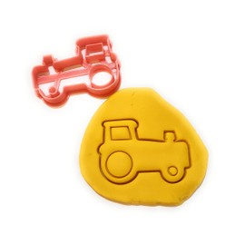 T3D Cookie Cutters Tractor Cookie Cutter, Suitable for Cakes Biscuit and Fondant Cookie Mold for Homemade Treats