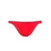 Seafolly Women's Shimmer Brazilian Bikini Bottom , Neon Red, 4