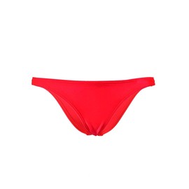 Seafolly Women's Shimmer Brazilian Bikini Bottom , Neon Red, 4