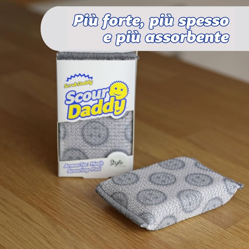 Scrub Daddy Scour Daddy Style, spugna per piatti, per pulire