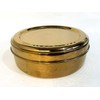 Generic King International Stainless Steel Gold PVD Hammered Spice Box