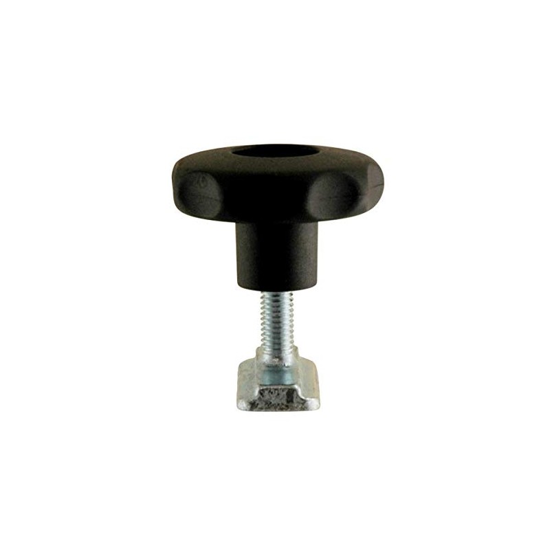 4 x Screw Fitting with Star Handle, Free Slide, Easy