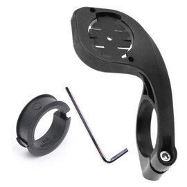 Takelablaze Out Front Bike Computer Mount Cycling Computer Mount Compatible with Garmin Edge 830 820 810 800 530 520 Plus 520 510 500 200 130 25 GPS Fits 1"/1-1/4" Handlebar