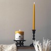 Bluecorn Beeswax Taper Candles, 100% Pure Natural Bees Wax, Pair