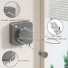 Danpoo Retractable Clothesline - Stainless Steel Retractable Clothesline Indoor &