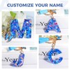 Fmeida Initial Letter Keychains for Women Cute Butterfly Key Chain