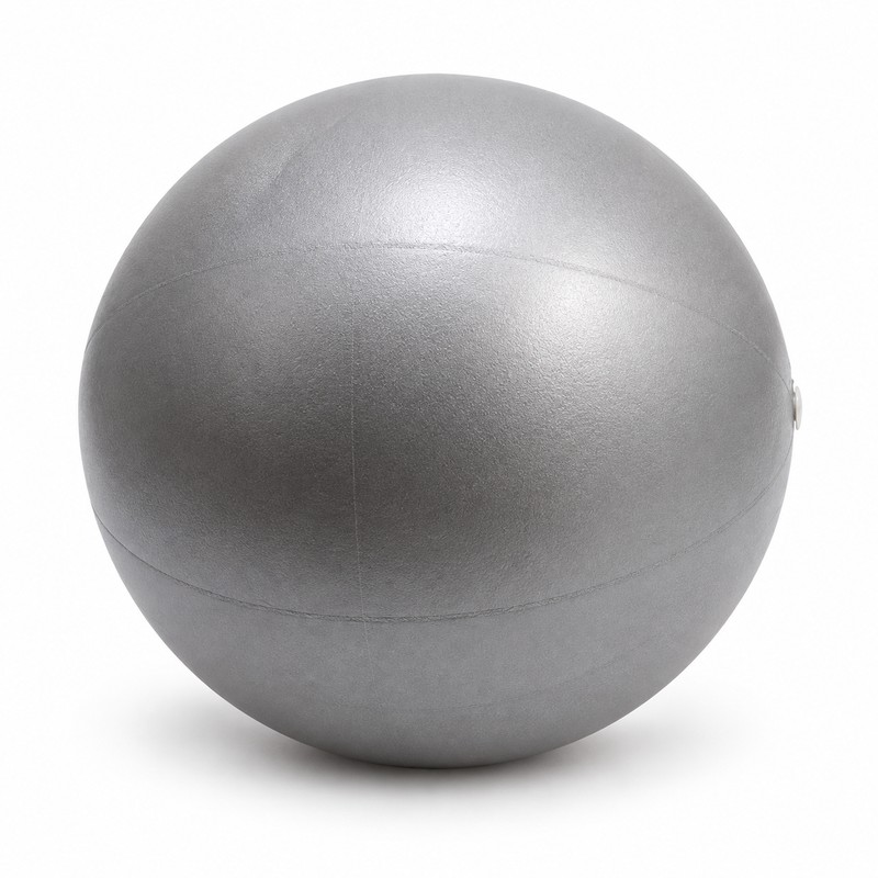 25cm Mini Pilates Yoga Ball, Inflatable PVC Core Balance Exercise