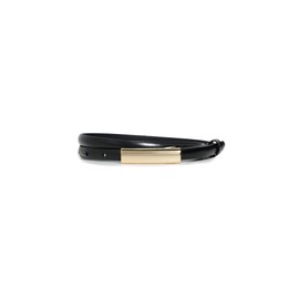 Favorite Daughter Women's The Lady Belt, Black/Gold, S
