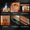 Cigar Lighter, Super Dual Jet Flame, All-in-One Lighter with V