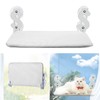 Foldable Cat Window Hammock Metal Frame Cordless Folding Cat Window