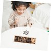 TEHAUX 1 Set DIY Natural Wood Slices Hand Painted Log