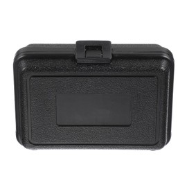 sourcing map Hard Carry Case 6.5" High-Density Polyethylene Empty Tool Box Rust & Weather-Resistant Blow Forming Tool Case for Household Workshop Car