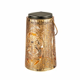 Solar Lantern Outdoor, Owl Hanging Lantern Waterproof, Metal LED Lanterns Solar Powered, Ideal Gift for Mom and Grandma, Outside Light Decor for Garden Backyard Patio Porch Balcony Pathway (1 Pack)