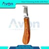 Avon Surgical Double-Edged Hoof Trimming Loop Knife, Hoof Pick with