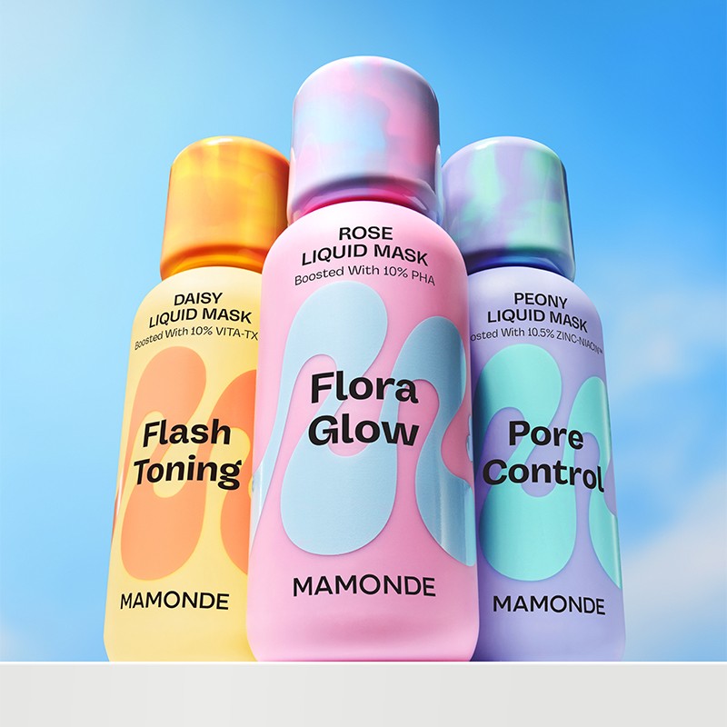 Mamonde [마몽드][2입] NEW 피어니 x 데이지 리퀴드 마스크 [Mamonde][2 Pack]