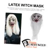 WOONEKY Zombie Horror Grimace Ghost White Hair Full Comfortable for