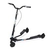 AODI Swing Wiggle Scooter, 3 Wheels Drifting Folding Kick Scooter