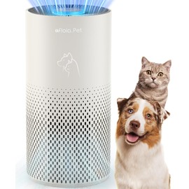 Afloia Air Purifiers for Home Pets, 5 Stage Filter Washable Pre Filter Air Cleaner Eliminator for Bedroom Large Room Up to 1780Ft², Remove Pet Fur Hair Dander Smoke Odor Dust Mold Pollen Allergen
